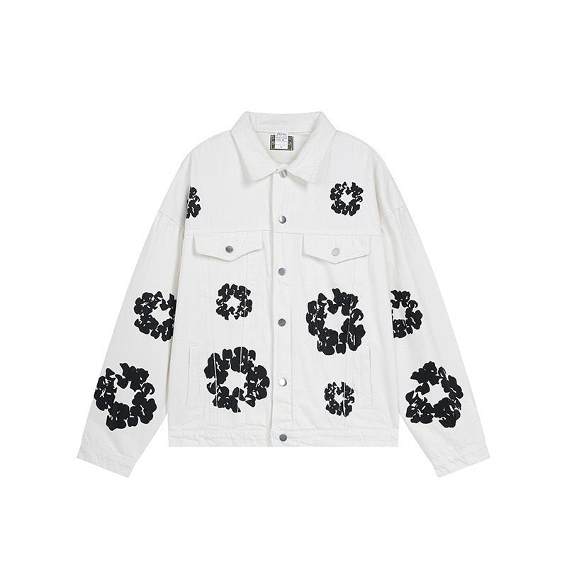 DenimHoodieLine7 floreale