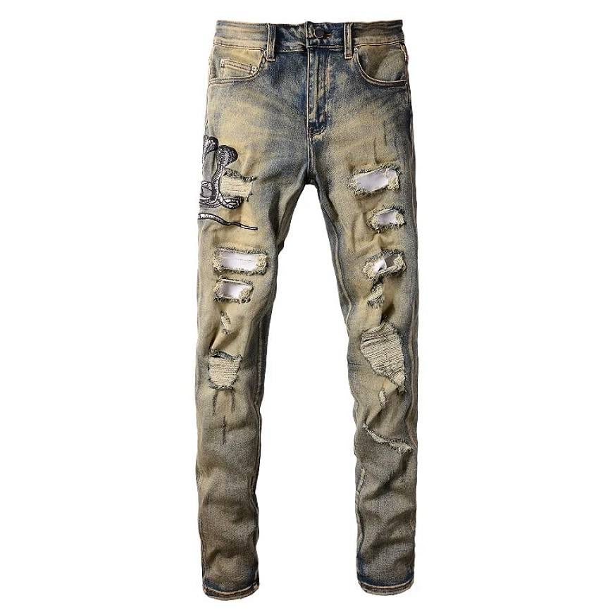 Collezione Slim fit senape