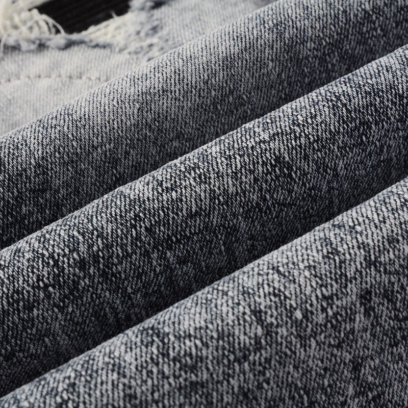 Black Patch Jeans