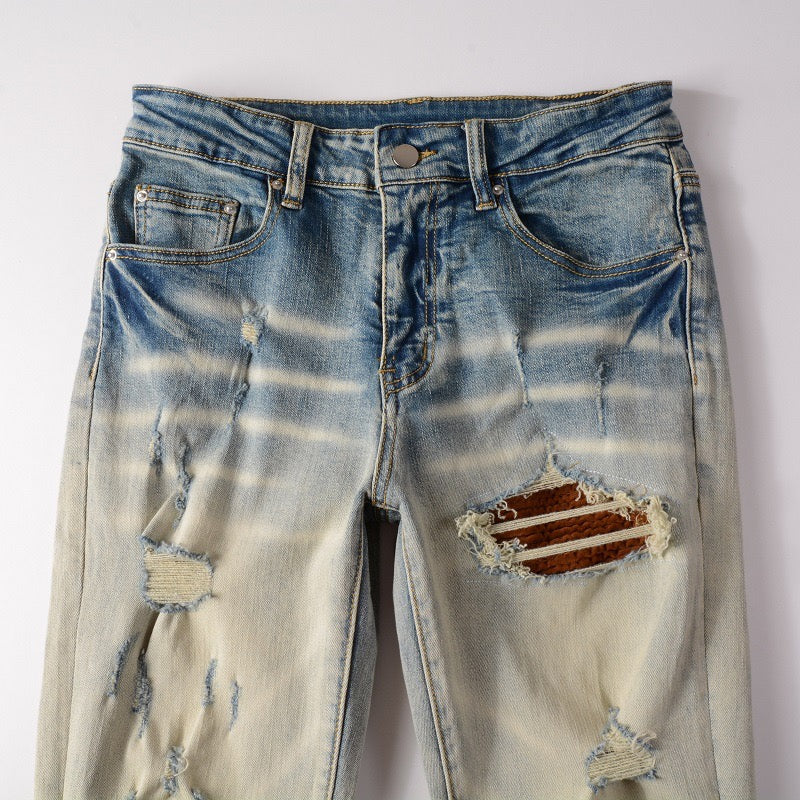 Caramel Patch Jeans