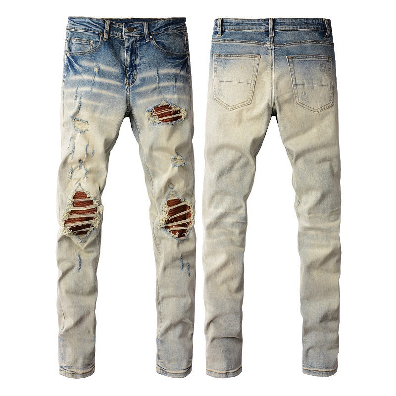 Caramel Patch Jeans