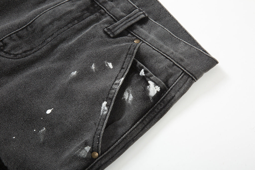 Black Galaxy Flare Jeans