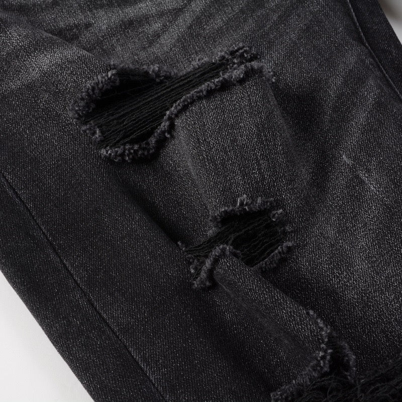 Color Patch Jeans