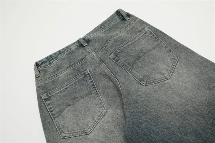 Cloudiness Baggy Jeans