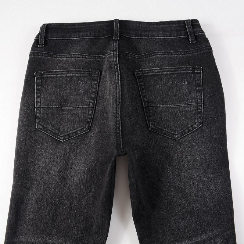 Color Patch Jeans