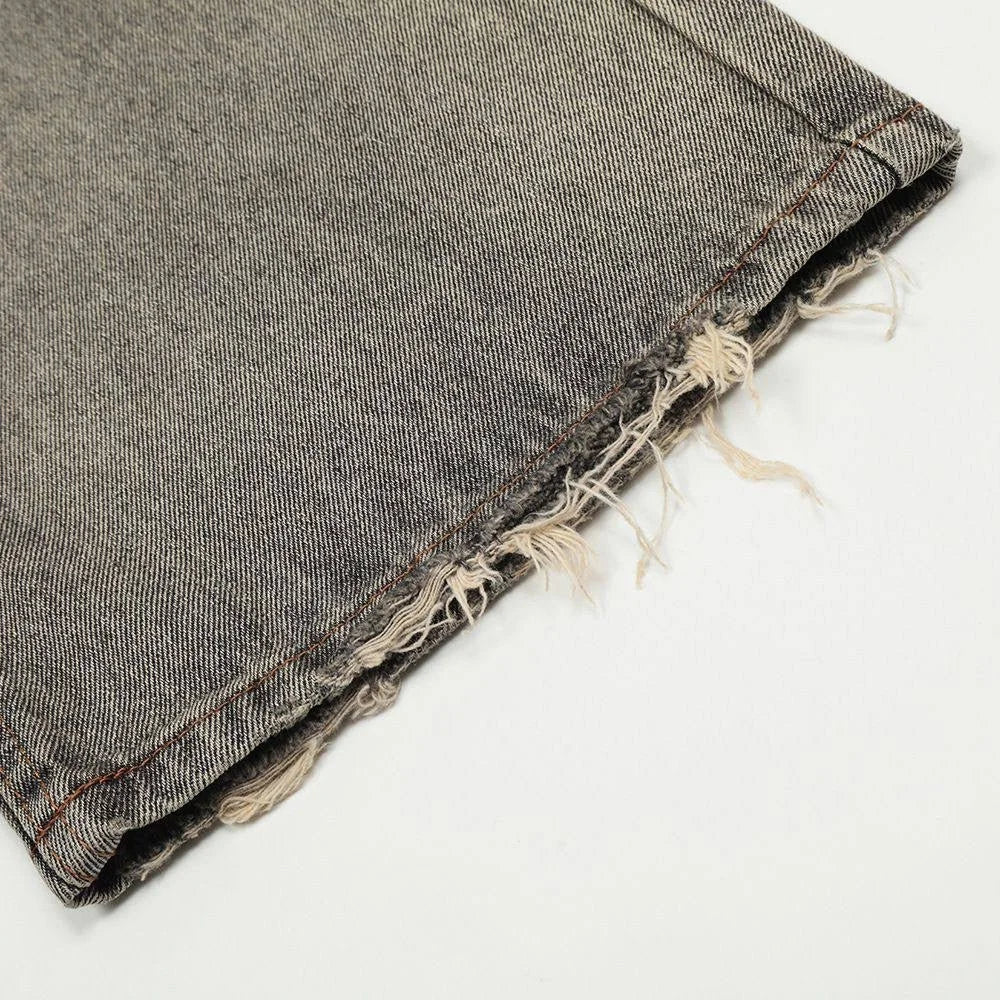 Washed Flare Jeans