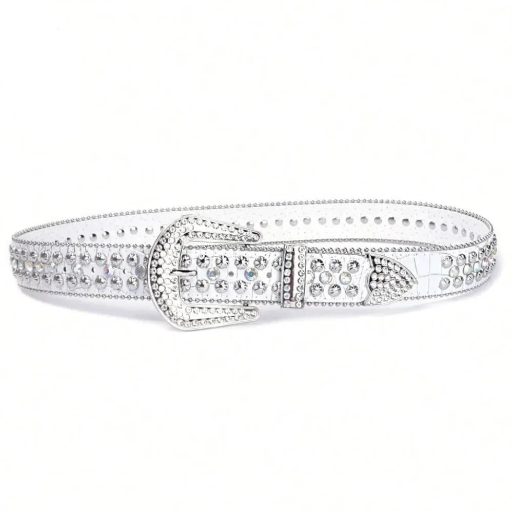 White Dazzle Belt