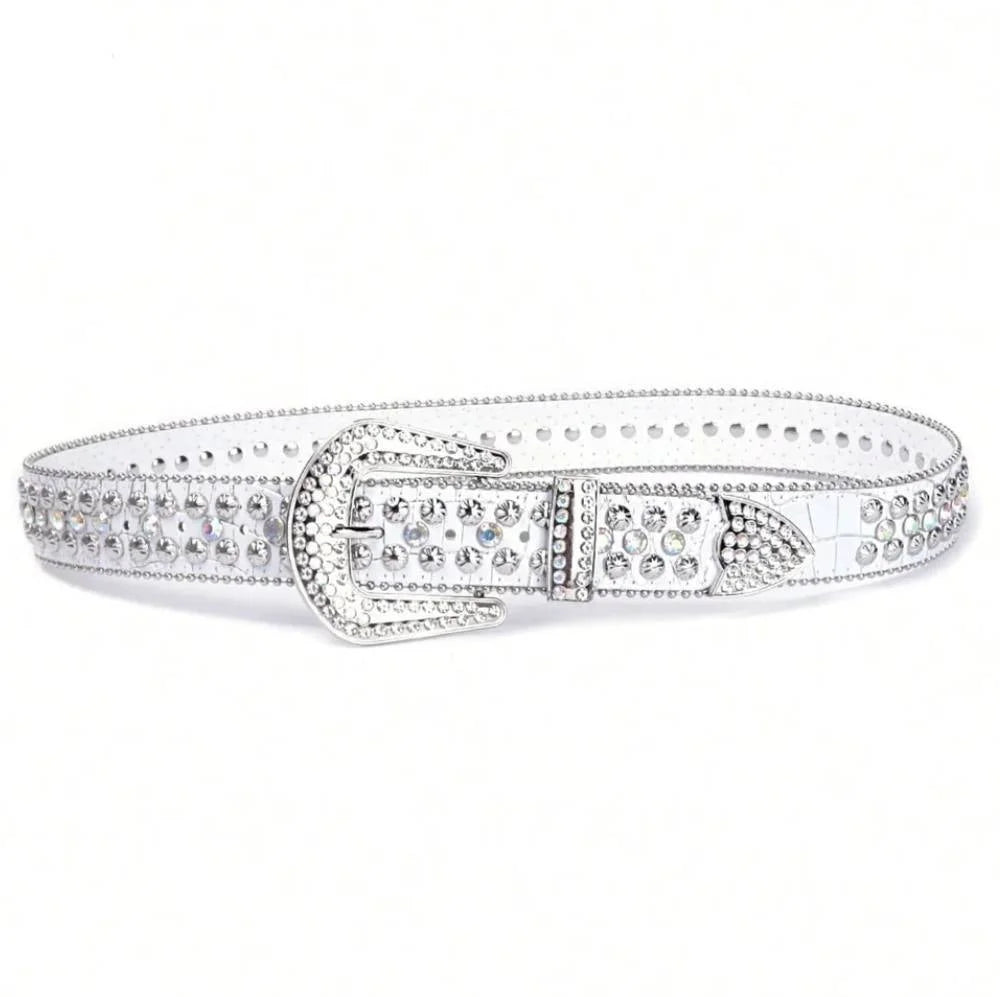 White Dazzle Belt
