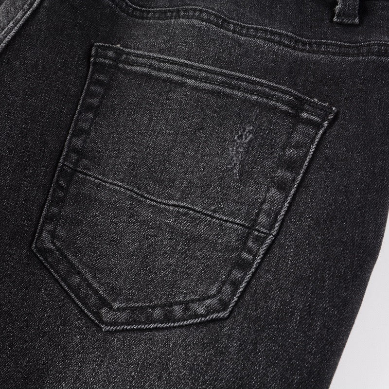 Color Patch Jeans