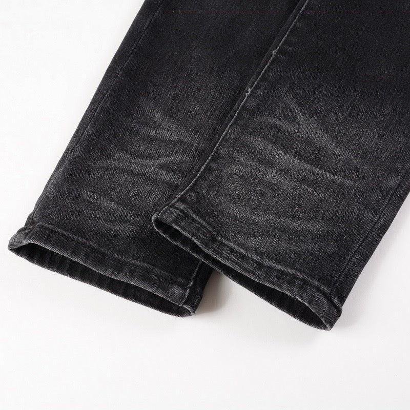 Color Patch Jeans