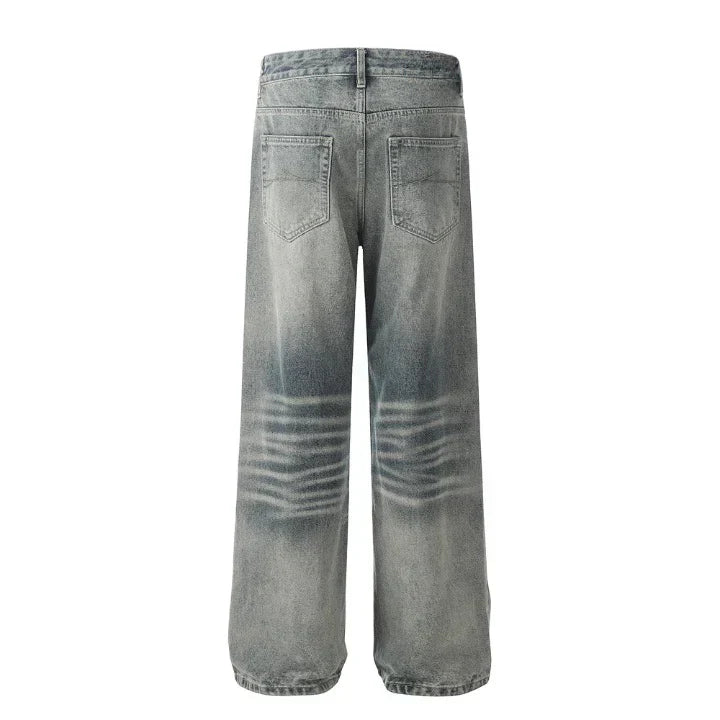 Cloudiness Baggy Jeans