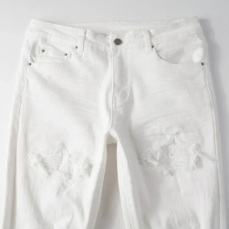 Full White Jeans