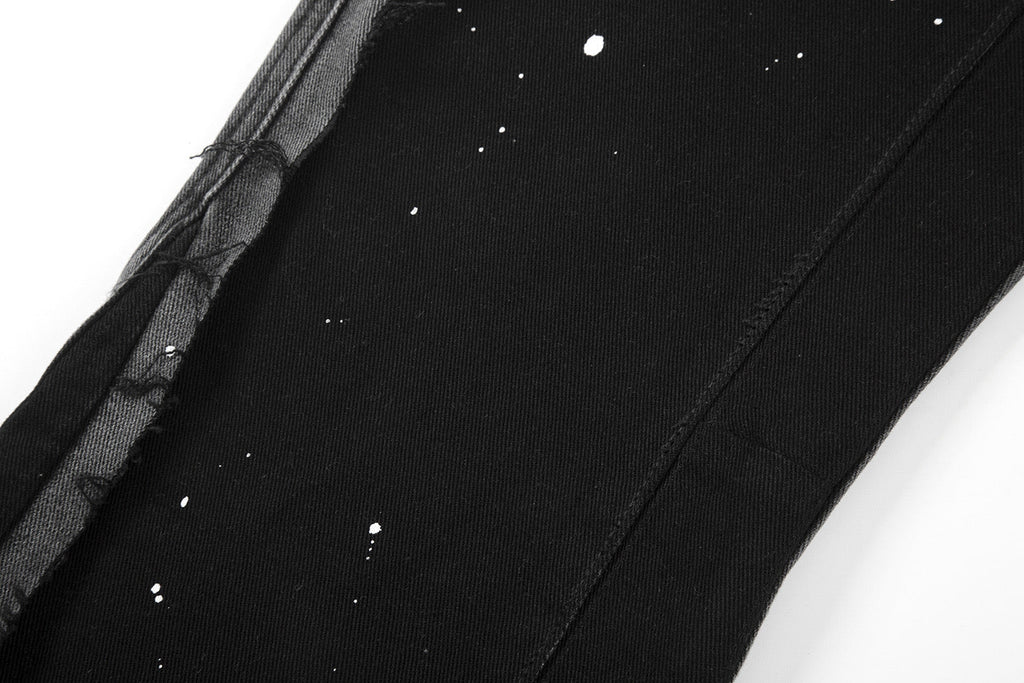 Black Galaxy Flare Jeans