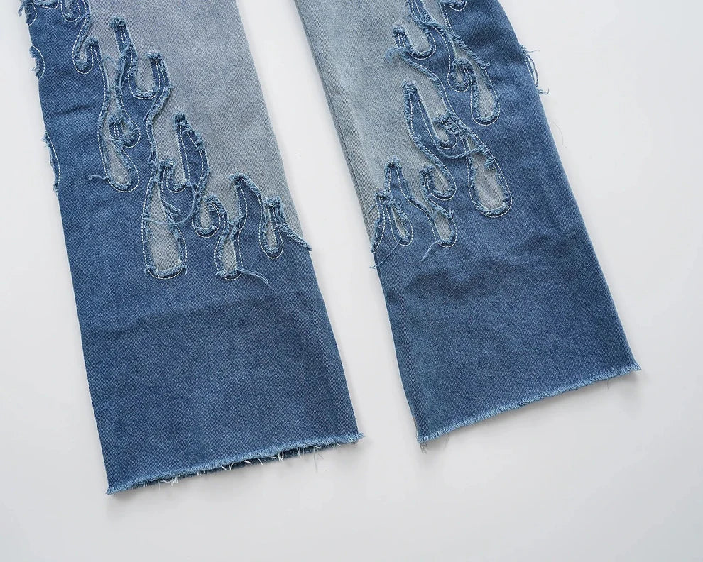 Blue Blaze Flare Jeans