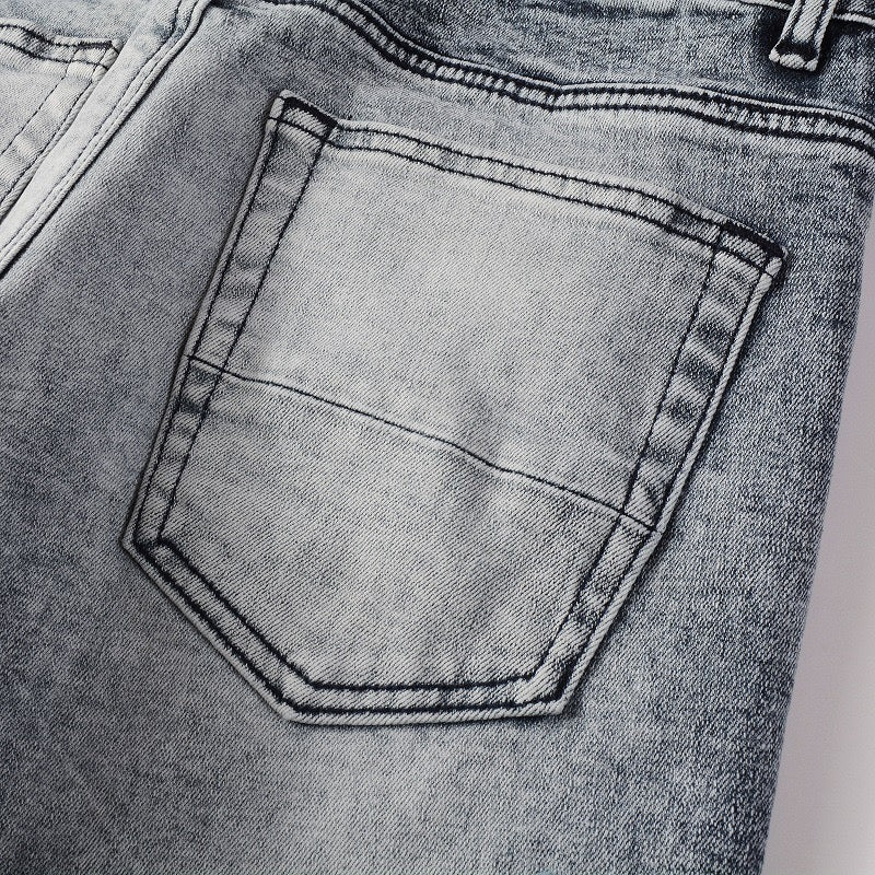 Black Patch Jeans