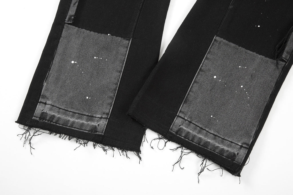 Black Galaxy Flare Jeans