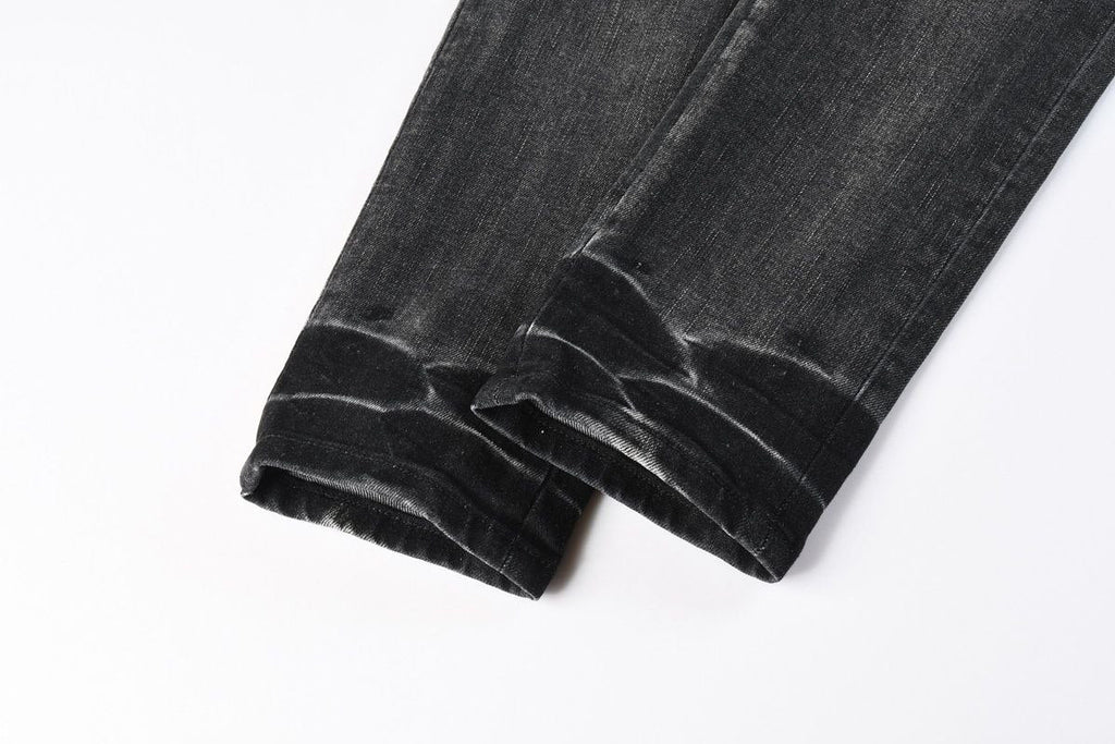 Crimson Edge Jeans