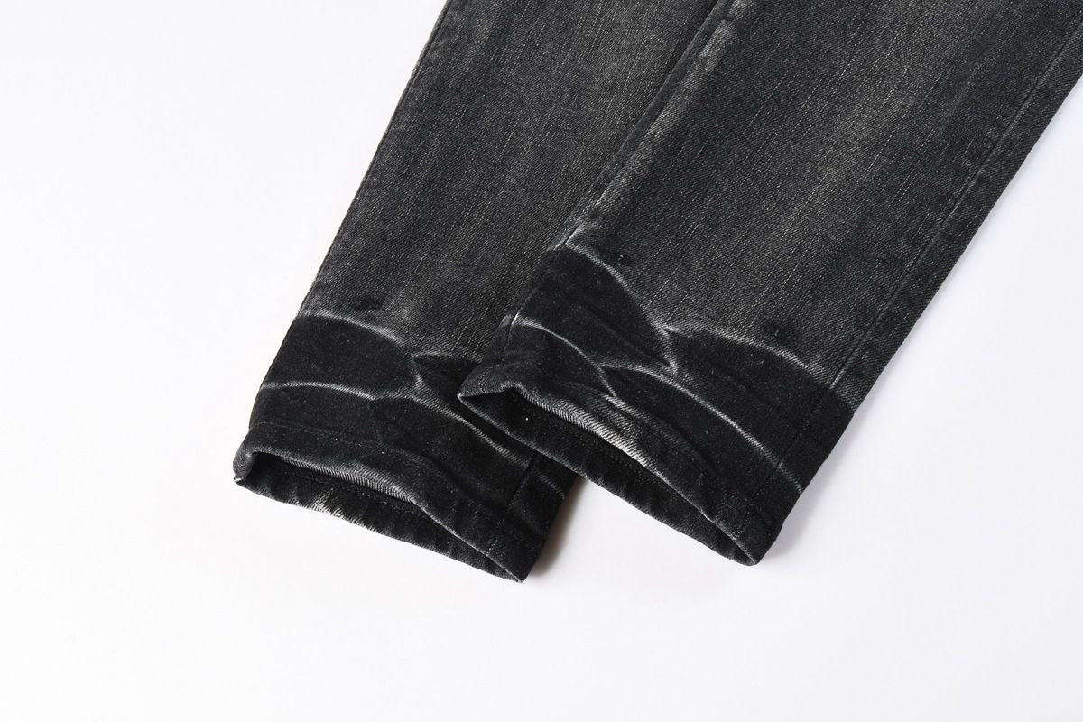Crimson Edge Jeans