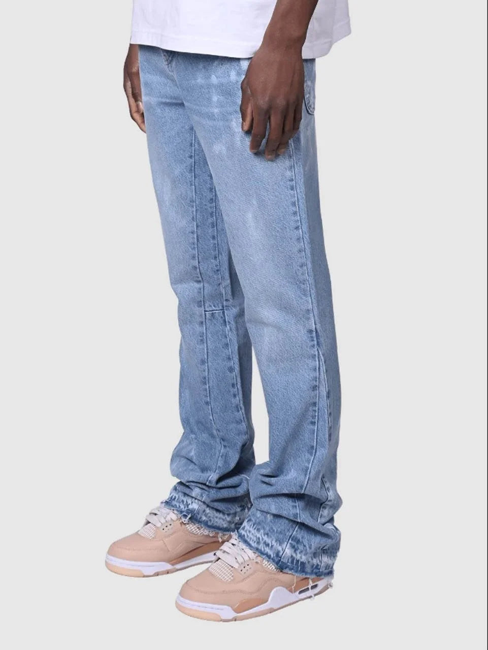 Ash Blue Flare Jeans
