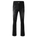 Black Starbust Flare Jeans