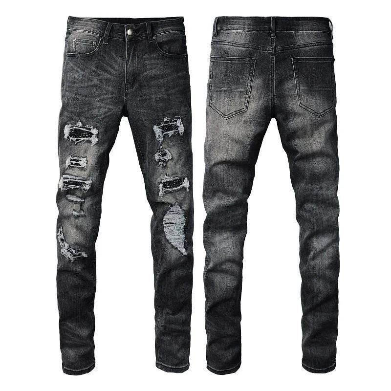 Grey Diamond Jeans