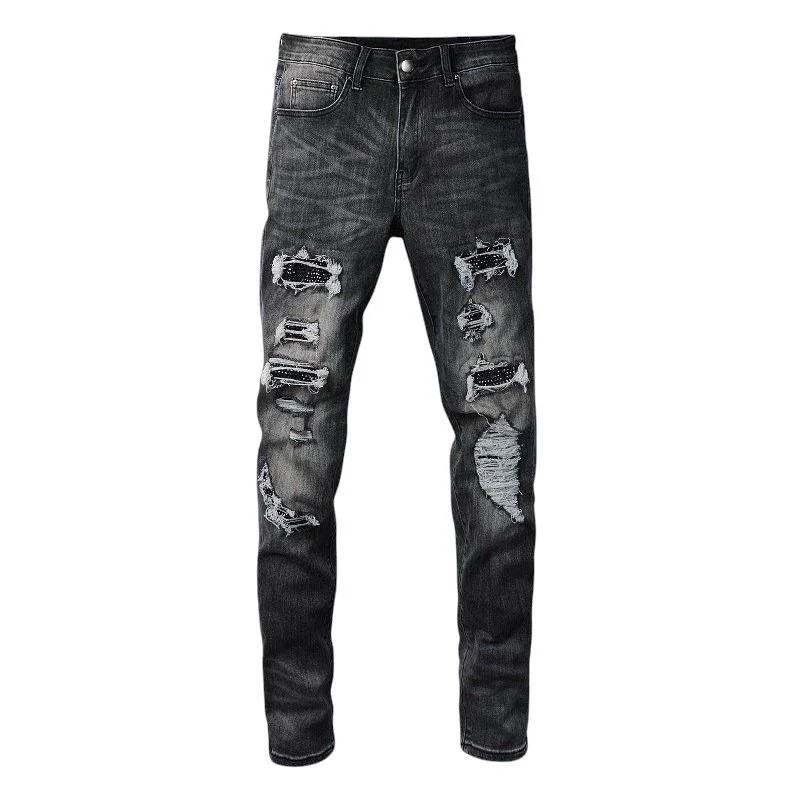 Grey Diamond Jeans