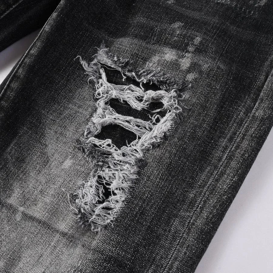 Black Splash Jeans