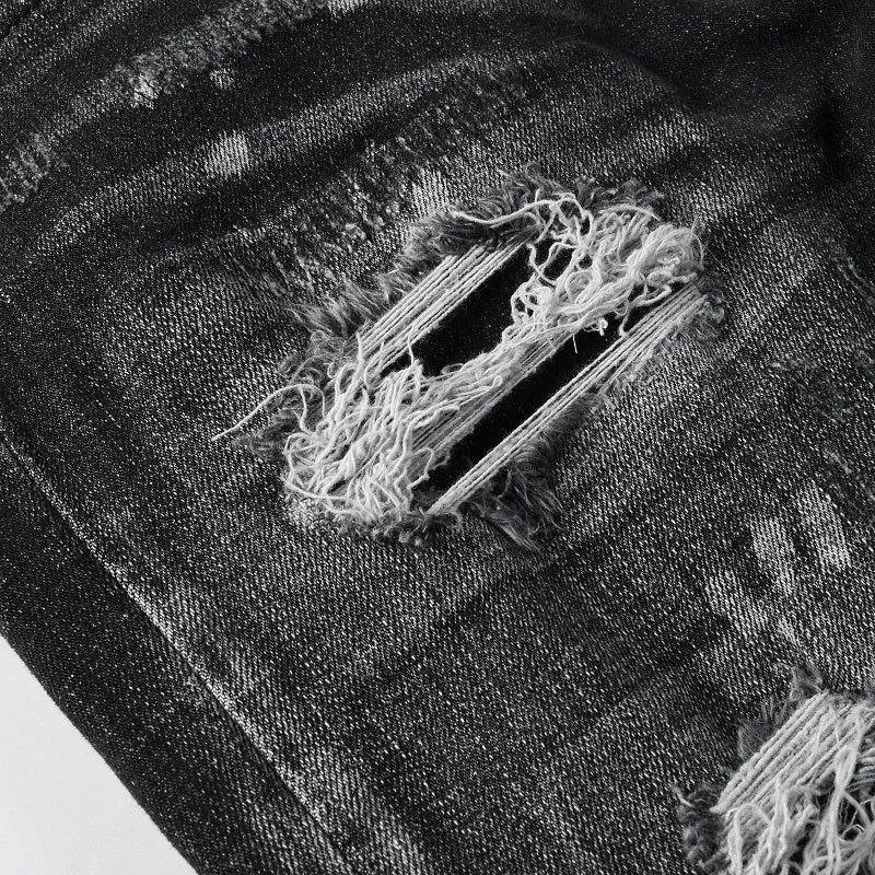 Black Splash Jeans