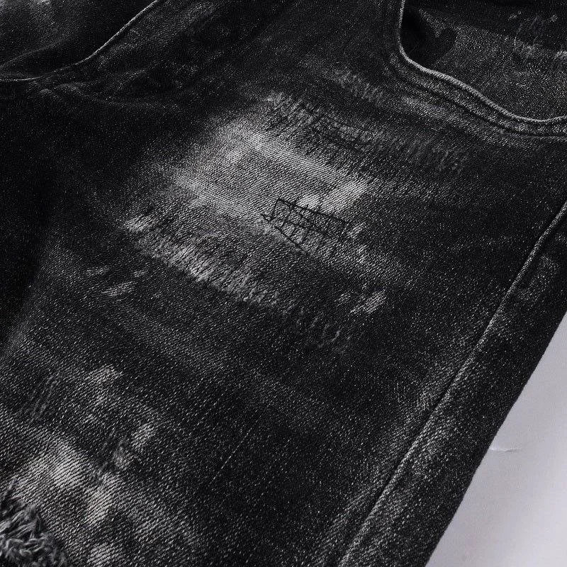 Black Splash Jeans