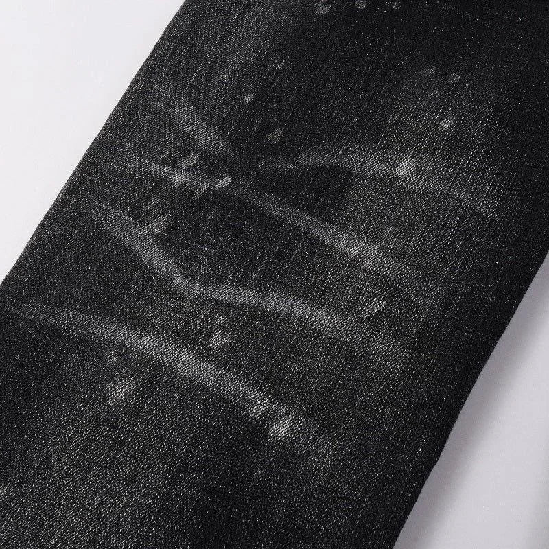 Black Splash Jeans