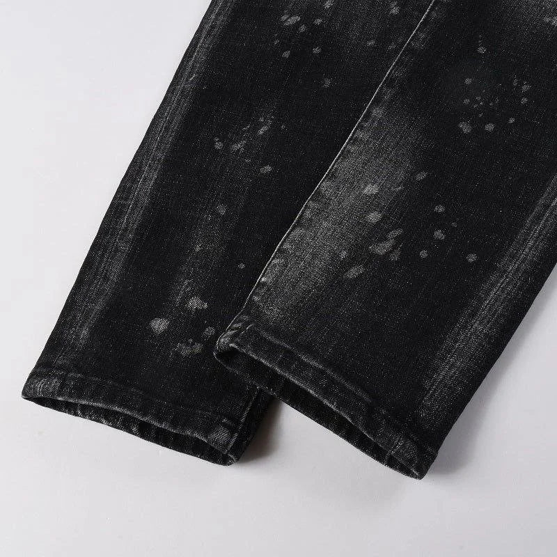Black Splash Jeans