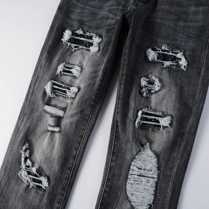 Grey Diamond Jeans