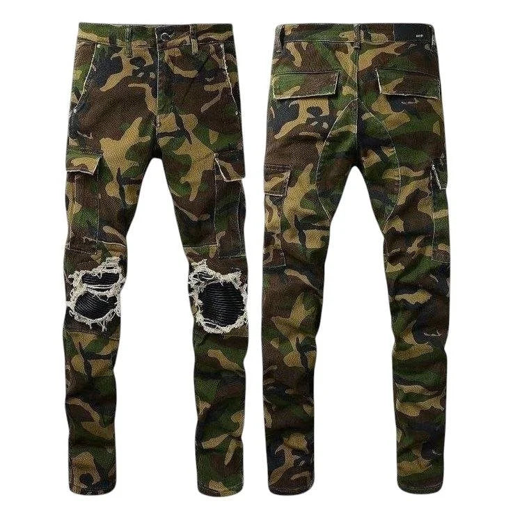 Camo Patch Jeans