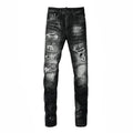 Black Splash Jeans